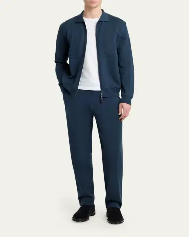 Brioni Men's Full-Zip Blouson Jacket | Thumbnail 6 Brioni Men's Full-Zip Blouson Jacket | Thumbnail 6