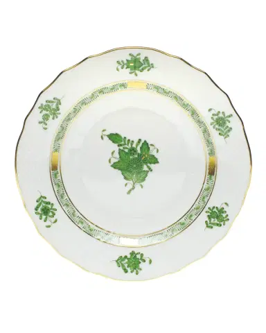 Herend Green Chinese Bouquet Salad Plate | Thumbnail 1