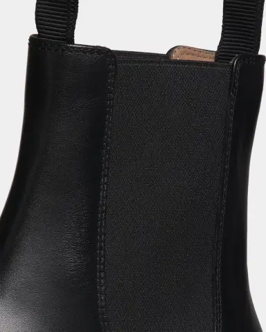 Gianvito Rossi Men's Chester Lug Sole Leather Chelsea Boots | Thumbnail 4