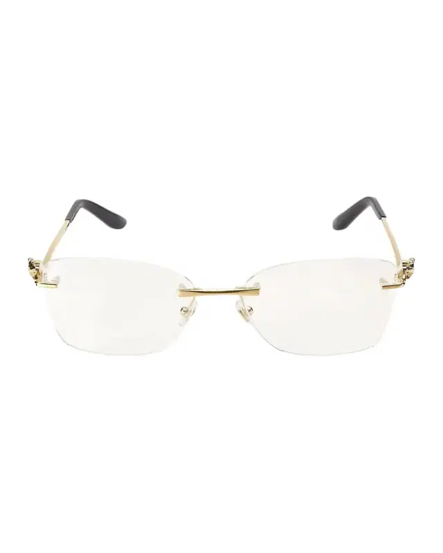 Cartier 57MM Rimless Cat-Eye Eyeglasses