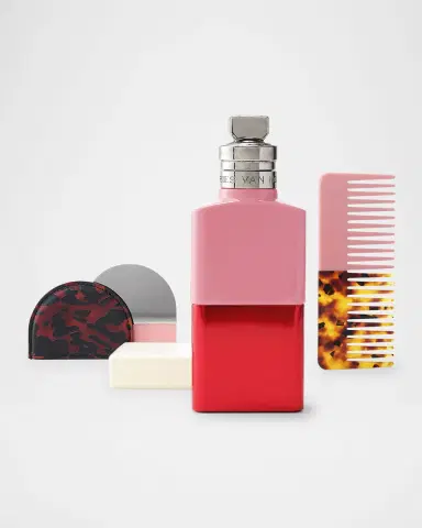 Dries Van Noten Pink and Tortoiseshell Wide-Tooth Comb | Thumbnail 3 Dries Van Noten Pink and Tortoiseshell Wide-Tooth Comb | Thumbnail 3