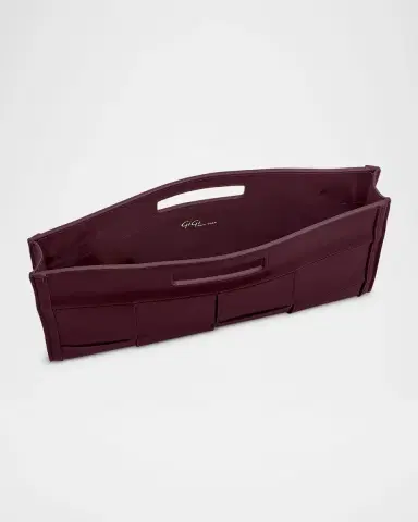 GiGi New York Remy Woven Leather Clutch Bag | Thumbnail 4