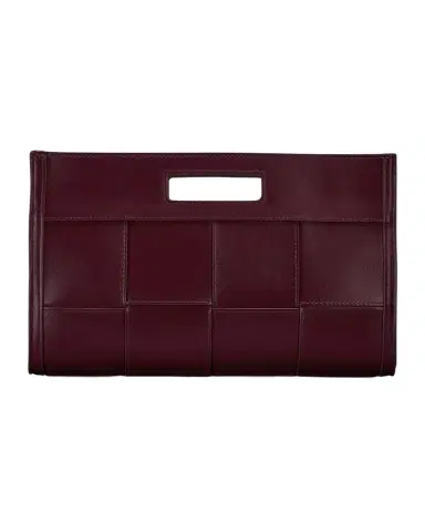 GiGi New York Remy Woven Leather Clutch Bag | Thumbnail 1