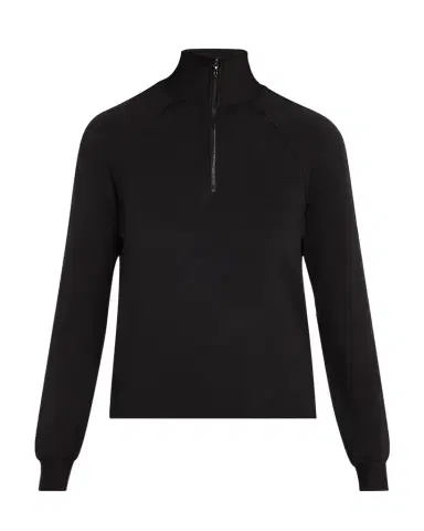 Majestic Filatures Half-Zip Mock-Neck French Terry Sweatshirt | Thumbnail 1 Majestic Filatures Half-Zip Mock-Neck French Terry Sweatshirt | Thumbnail 1