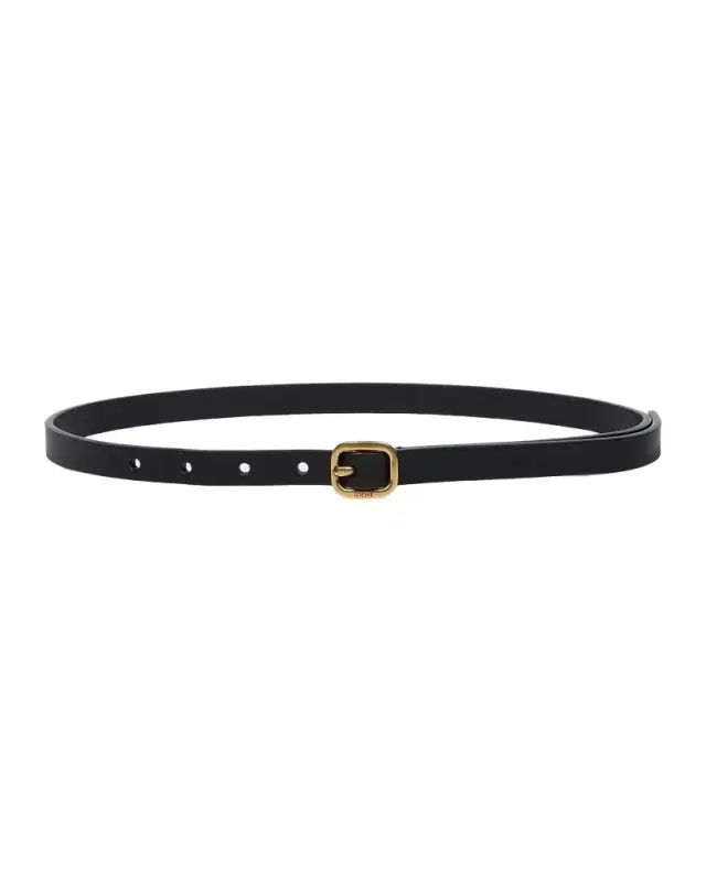 LOEWE Rounded Leather Belt