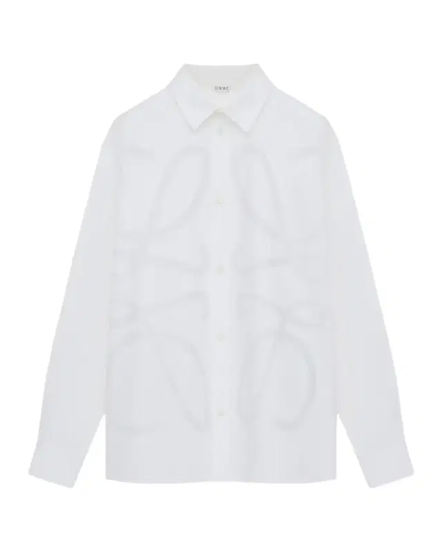 Loewe Men 's Anagram Cotton Button-Down Shirt