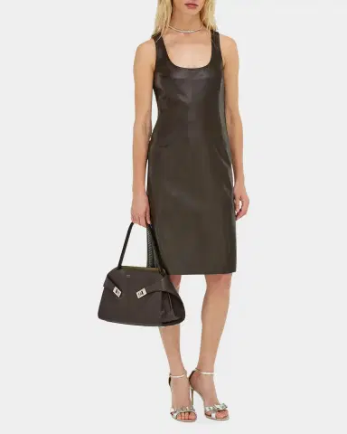 Ferragamo Hug Medium Leather Top-Handle Bag | Thumbnail 5