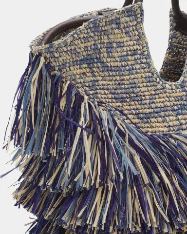 Zimmermann Goldentime Small Fringed Tote Bag | Thumbnail 5 Zimmermann Goldentime Small Fringed Tote Bag | Thumbnail 5