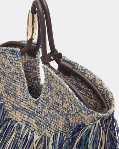 Zimmermann Goldentime Small Fringed Tote Bag | Thumbnail 6 Zimmermann Goldentime Small Fringed Tote Bag | Thumbnail 6