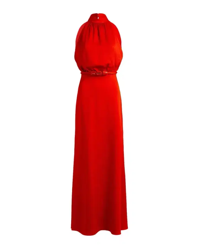 Silvia Tcherassi Damara Belted Maxi Dress