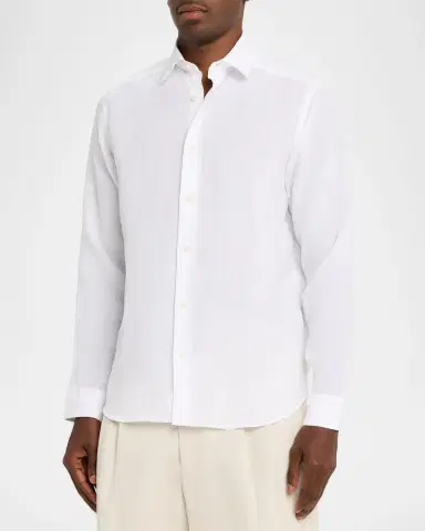 Eton Men's Supima Cotton Micro-Check Sport Shirt | Thumbnail 4 Eton Men's Supima Cotton Micro-Check Sport Shirt | Thumbnail 4