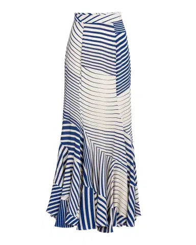 Silvia Tcherassi Florina Striped Maxi Skirt | Thumbnail 1