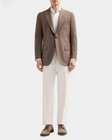 Kiton Men's Woven Cashmere Sport Coat | Thumbnail 2