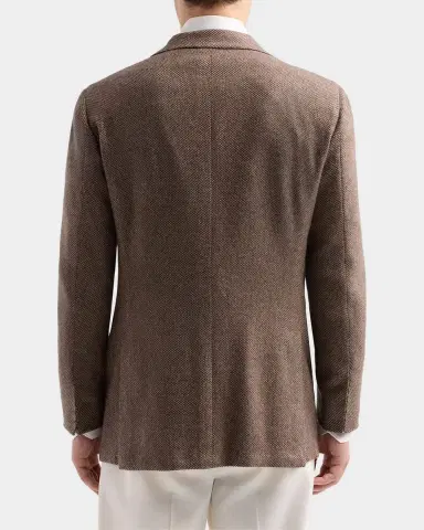 Kiton Men's Woven Cashmere Sport Coat | Thumbnail 3