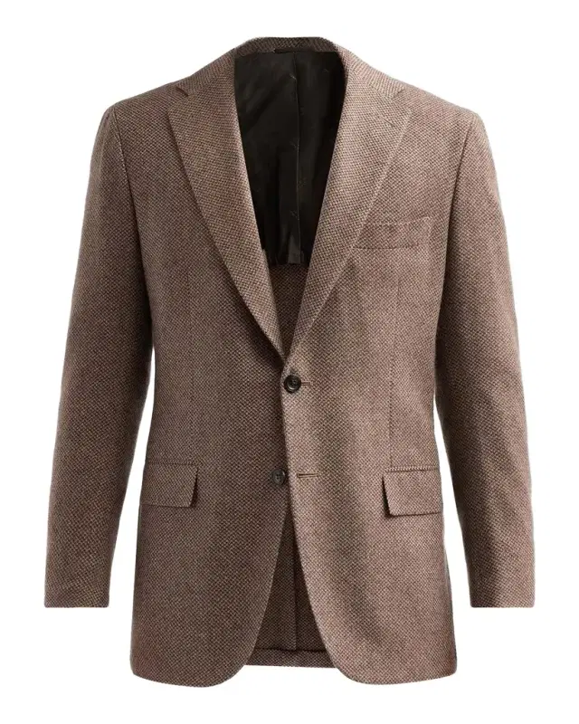 Kiton Men 's Woven Cashmere Sport Coat