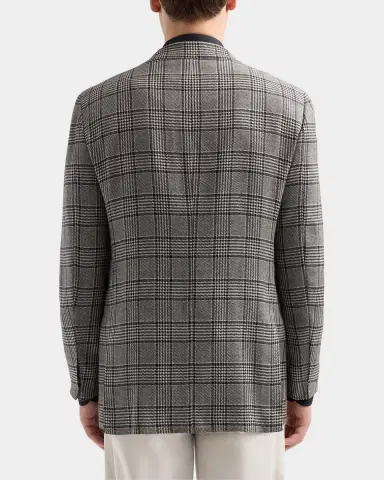 Kiton Men's Plaid Cashmere Sport Coat | Thumbnail 3 Kiton Men's Plaid Cashmere Sport Coat | Thumbnail 3