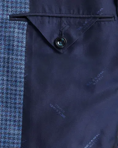 Kiton Men's Cashmere Houndstooth Sport Coat | Thumbnail 6
