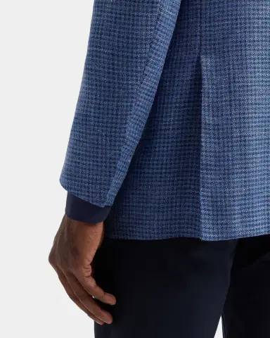 Kiton Men's Cashmere Houndstooth Sport Coat | Thumbnail 8