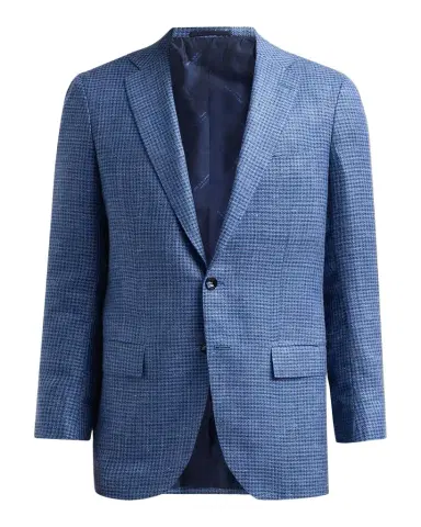 Kiton Men's Cashmere Houndstooth Sport Coat | Thumbnail 1