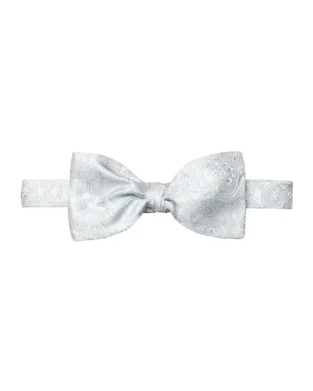 Eton Men 's Paisley Woven Silk Bow Tie