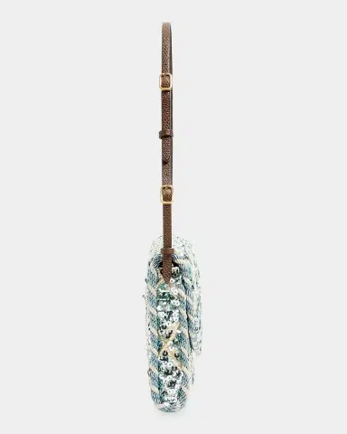 Valentino Garavani Devain Small Sequined Shoulder Bag | Thumbnail 4