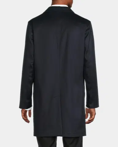 Kiton Men's Cashmere-Blend Reversible Raincoat | Thumbnail 3
