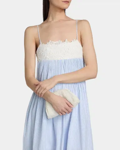 Generation Love Juniper Lace-Trimmed Seersucker Midi Dress | Thumbnail 5 Generation Love Juniper Lace-Trimmed Seersucker Midi Dress | Thumbnail 5