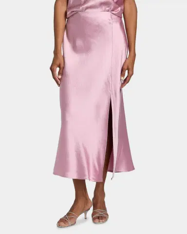 Jason Wu Collection Satin Bias Slip Pencil Midi Skirt | Thumbnail 4 Jason Wu Collection Satin Bias Slip Pencil Midi Skirt | Thumbnail 4