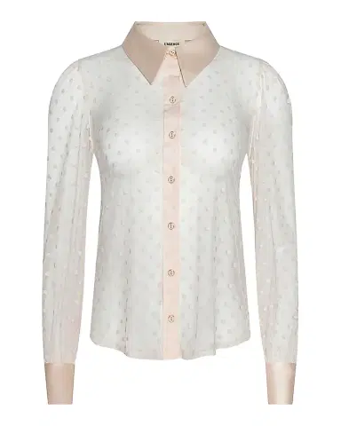 L'Agence Sophie Sheer Swiss Dot Blouse | Thumbnail 1 L'Agence Sophie Sheer Swiss Dot Blouse | Thumbnail 1
