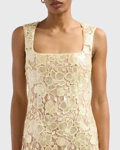 Retrofête Elainy Embroidered Mini Dress | Thumbnail 5