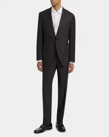 Isaia Men's Sanita Wool Suit | Thumbnail 2