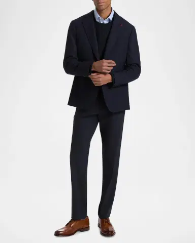 Isaia Men 's Capri Wool Jacket | Thumbnail 2
