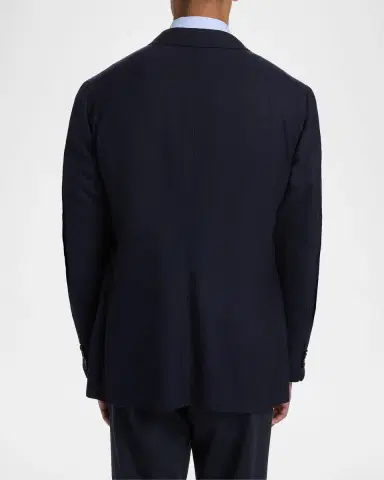 Isaia Men 's Capri Wool Jacket | Thumbnail 3