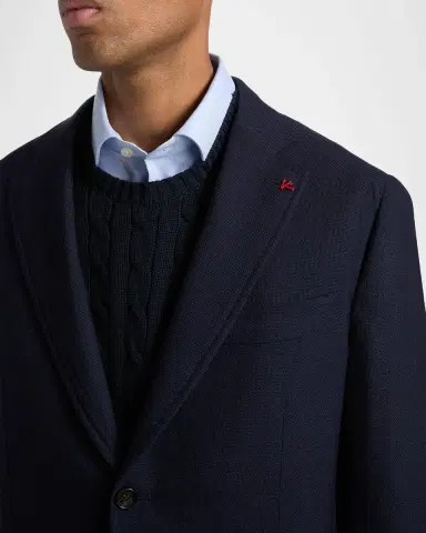 Isaia Men 's Capri Wool Jacket | Thumbnail 5