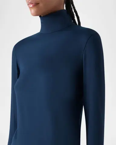 Akris punto Mock Neck Long-Sleeve Jersey Top | Thumbnail 5 Akris punto Mock Neck Long-Sleeve Jersey Top | Thumbnail 5