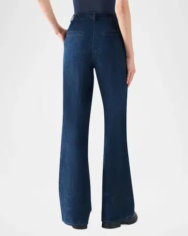 Akris punto Celia Denim Winter Pants | Thumbnail 3 Akris punto Celia Denim Winter Pants | Thumbnail 3