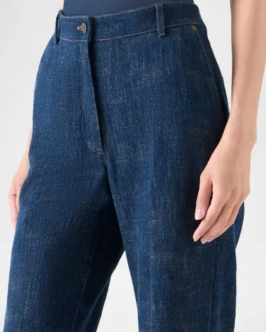 Akris punto Celia Denim Winter Pants | Thumbnail 5 Akris punto Celia Denim Winter Pants | Thumbnail 5