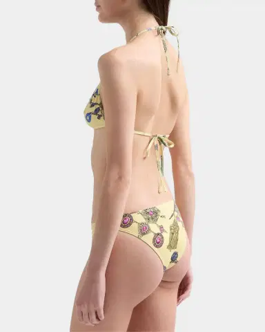 Versace Broken Jewels Printed Swim Top | Thumbnail 3 Versace Broken Jewels Printed Swim Top | Thumbnail 3