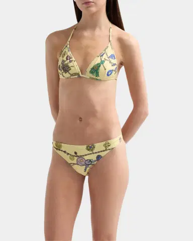 Versace Broken Jewels Printed Swim Top | Thumbnail 4 Versace Broken Jewels Printed Swim Top | Thumbnail 4