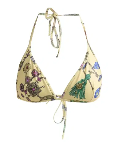 Versace Broken Jewels Printed Swim Top | Thumbnail 1 Versace Broken Jewels Printed Swim Top | Thumbnail 1