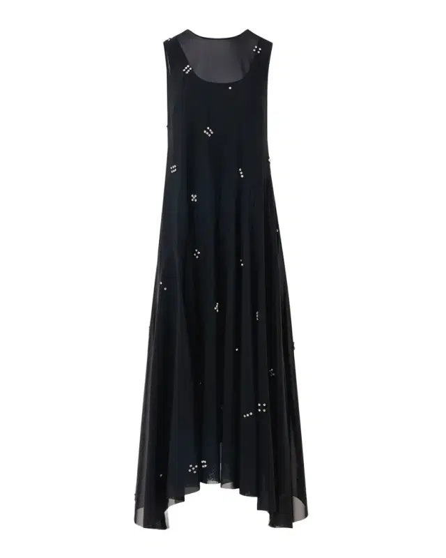 Akris punto Diamond Dice Dot Midi Dress