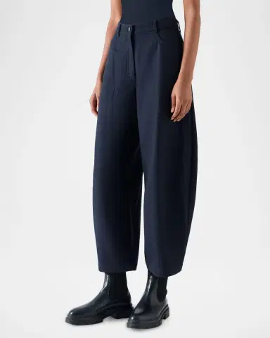 Akris punto Farrow Wool Flannel Pants | Thumbnail 4 Akris punto Farrow Wool Flannel Pants | Thumbnail 4