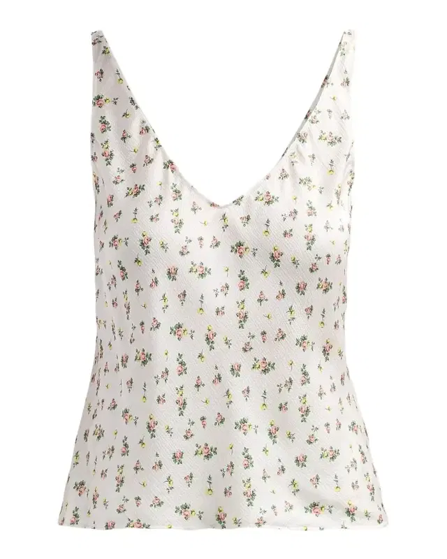 Cami NYC Rory Hammered Floral Camisole