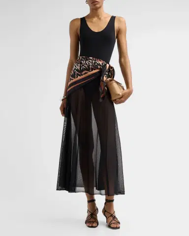 Zimmermann Aster Silk Scarf Maxi Dress | Thumbnail 2