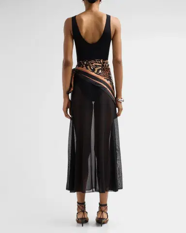Zimmermann Aster Silk Scarf Maxi Dress | Thumbnail 3