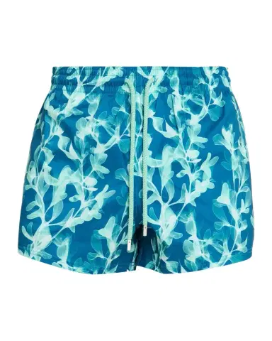 Vilebrequin Men's X-Ray Seaweed Swim Shorts | Thumbnail 1