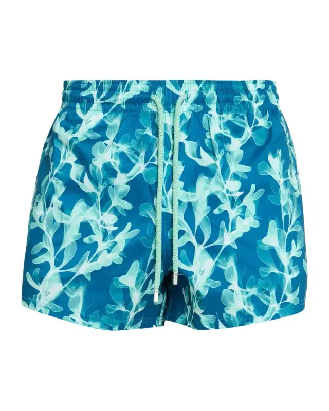 Vilebrequin Men's X-Ray Seaweed Swim Shorts