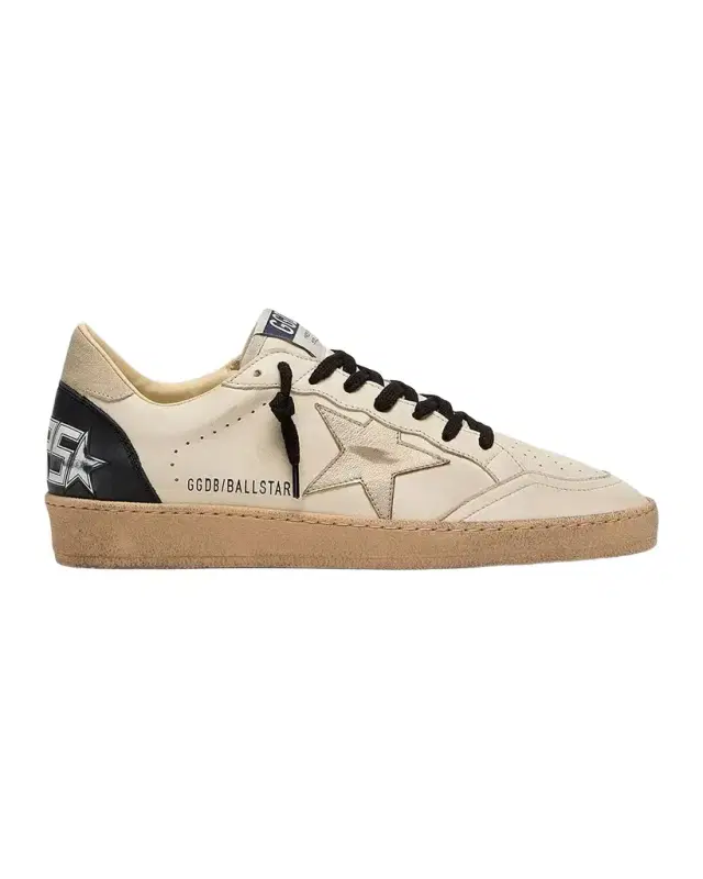 Golden Goose Men 's Ball Star Leather Low-Top Sneakers