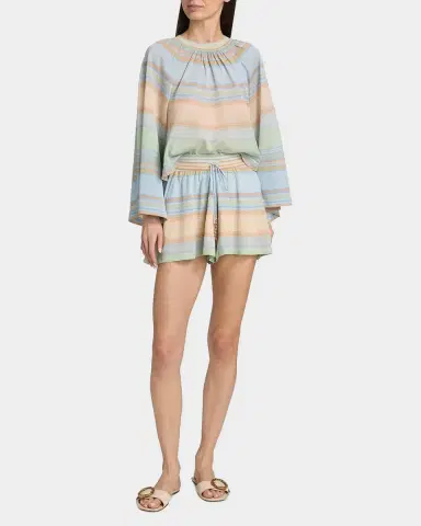 Zimmermann Indra Striped Shorts | Thumbnail 2