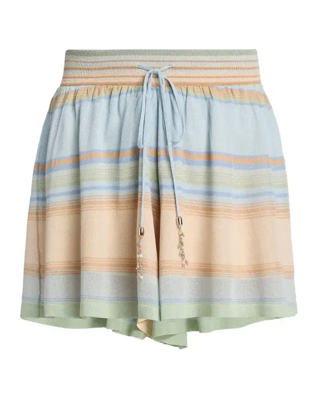 Zimmermann Indra Striped Shorts